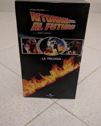 Trilogia Ritorno al Futuro in VHS