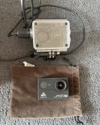 JTO Fotocamera digitale d'azione Videocamera