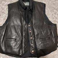Gilet Schot originale in pelle taglia 46 imbottito