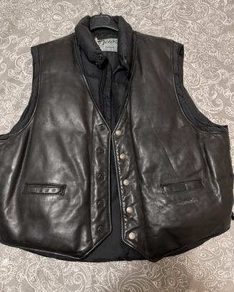 Gilet Schot originale in pelle taglia 46 imbottito