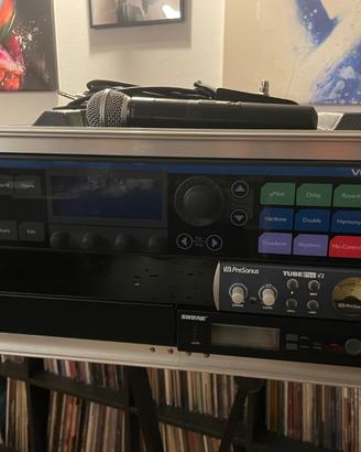 Rack vocale completo TC-Helicon + Shure + Presonus