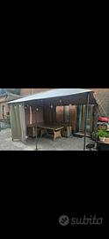 Gazebo più kit tavolo
