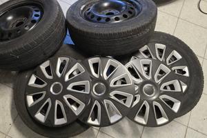 4 Cerchi Ferro 16" + Coprimozzi Citroen Jumpy
