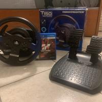 Thrustmaster T150 + Pedaliera + Gran Turismo Sport