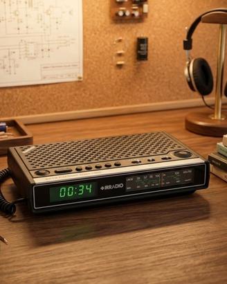 Radio sveglia Irradio anni '80