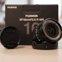 Obiettivo Fujifilm Fujinon XF 16mm f/2.8 R WR