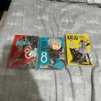 Manga kaiju n8 NUOVI volumi 1-3