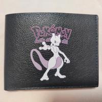 Portafoglio corto da uomo, Pokemon, nylon mewtwo