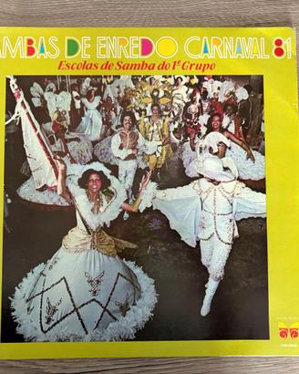 LP Vinile Sambas de Enredo – Carnaval 81