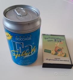 Bagnoschiuma Fa: contenitore+musicassetta anni '80