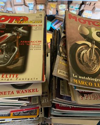 Riviste moto e viaggi - turismo e fumetti.