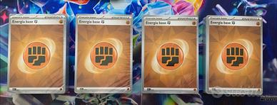 Blocchi carte Pokémon energia - Scarlatto/Violetto