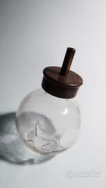 oliatore in vetro antico