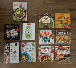 Libri ricette sane vegan sushi healty