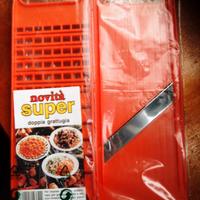 GRATTUGIA DOPPIA + AFFETTATRICE Made in Italy