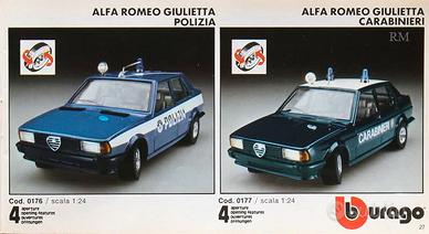 ALFA ROMEO GIULIETTA BBURAGO