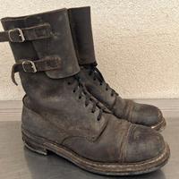 Anfibi cuoio marrone originali E.I. del 1976 tg43