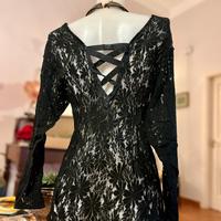 Top/Abito La Perla  in pizzo nero