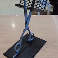 porta biglietti da visita per parrucchieri 