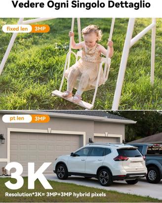 Imou 4K WiFi Esterno Doppio Obiettivo PTZ IP66