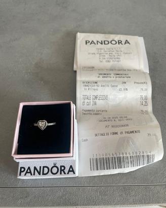Anello Pandora a Cuore
