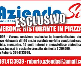 Ristorante in piazza no bar