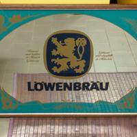 Specchio Pubblicitario Vintage Löwenbräu