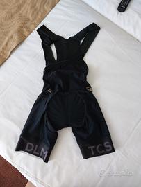 Pantaloncini salopette mtb gravel bici S 