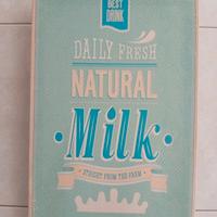 Quadro Canvas Natural Milk Ikea 
