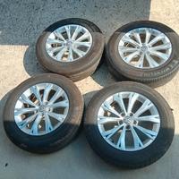 Gomme con cerchi volkswagen da 17