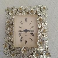 sveglia orologio acciaio comodino