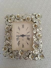 sveglia orologio acciaio comodino