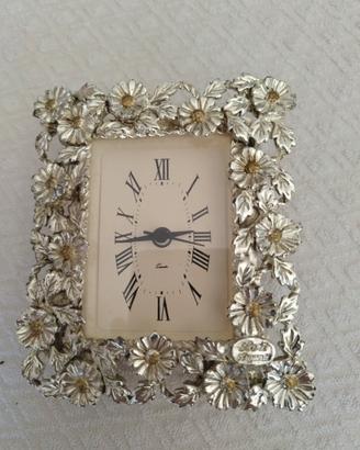 sveglia orologio acciaio comodino