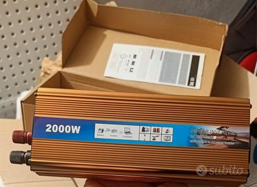 ⚡ Inverter 2000W 12V-220V | NUOVO