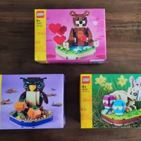 Lego 40462+40463+40497+40498+40571 Collez Anim