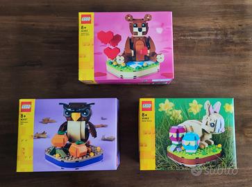 Lego 40462+40463+40497+40498+40571 Collez Anim