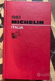 Guida rossa Michelin 1983 Italia