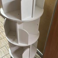 libreria/porta libri, oggetti, girevole.