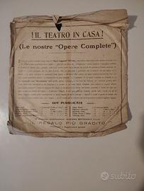 Disco 78 giri Enrico Caruso d'epoca '1922