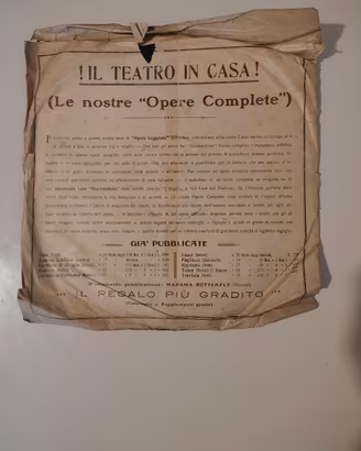 Disco 78 giri Enrico Caruso d'epoca '1922