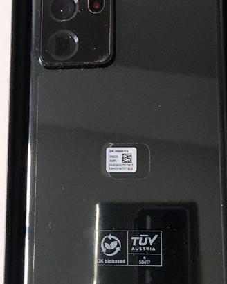 SAMSUNG NOTE 20 ULTRA NERO