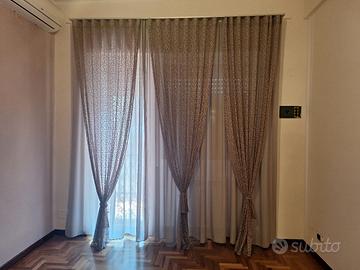 bastone doppio binario con tenda doppia