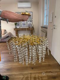 Lampadario in cristallo moderno dimmerabile