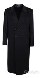cappotto emporio armani blu scuro taglia 54
