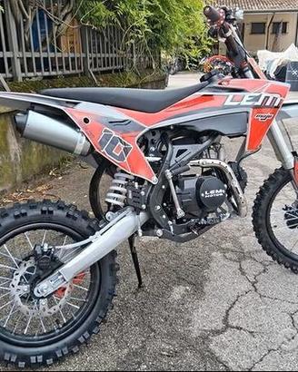 PIT BIKE LEM RF 125cc ruote 17/14 RED SPORT
