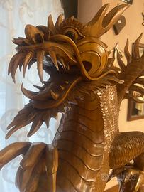 Drago in legno