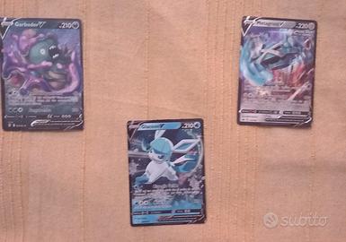Set 3 Carte Pokémon V originali