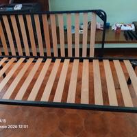 Rete con doghe in legno