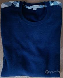 Maglia blu Burberry originale