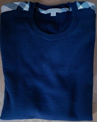 Maglia blu Burberry originale